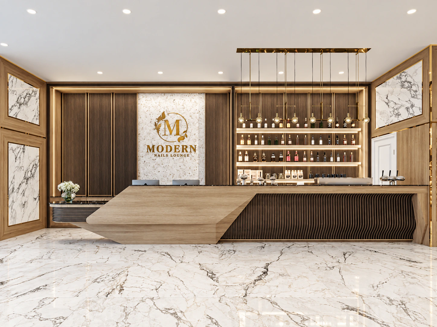 RECEPTION at Modern Nails Lounge